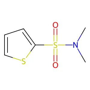 N,N-dimethylthiophene-2-sulfonamide structure
