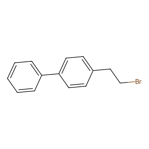 4-(2-Bromoethyl)-1,1'-biphenyl structure