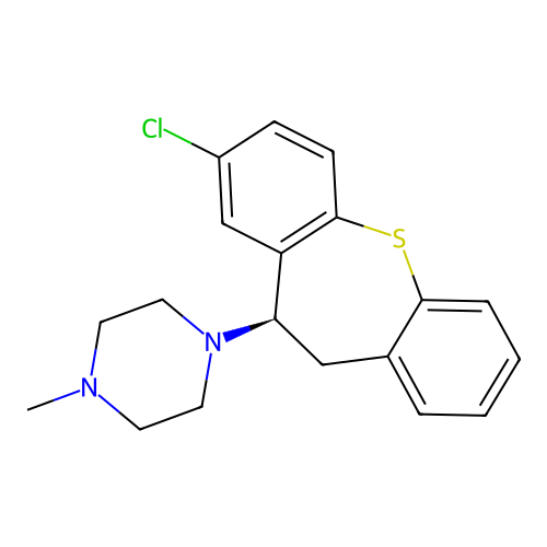 Clorotepine, (R)- structure