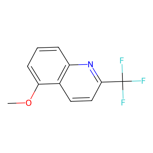 5-Methoxy-2-(trifluoromethyl)quinoline structure