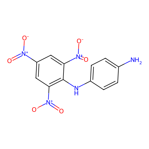 N-(2,4,6-Trinitrophenyl)-p-phenylenediamine structure