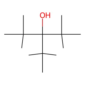三叔丁基甲醇 structure
