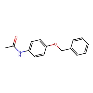 N-(4-(苄氧基)苯基)乙酰胺 structure