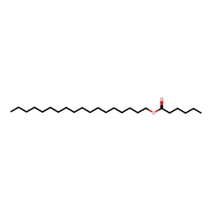 Octadecyl hexanoate structure