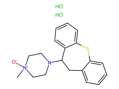 C19H22N2OS.2ClH.1/2H2O structure