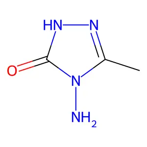 4-Amino-5-methyl-2,4-dihydro-3H-1,2,4-triazol-3-one structure
