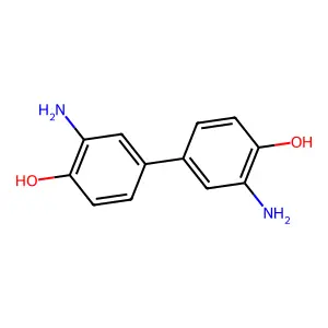 3,3'-Diamino-[1,1'-biphenyl]-4,4'-diol structure