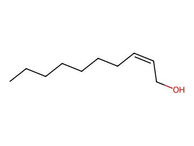 2-Decenol, (2E)- structure