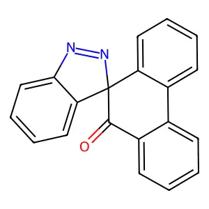 Spiro[indazole-3,10'-phenanthrene]-9'-one structure