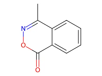 4-methyl-1H-2,3-benzoxazin-1-one structure
