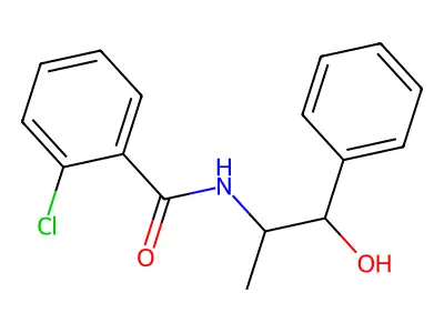 2-chloro-N-(1-hydroxy-1-phenylpropan-2-yl)benzamide structure