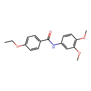 N-(3,4-dimethoxyphenyl)-4-ethoxybenzamide structure