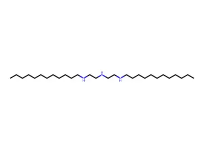 N-dodecyl-N'-(2-(dodecylamino)ethyl)ethylenediamine structure