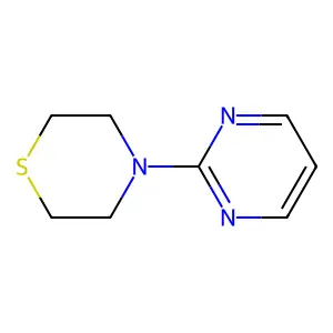 4-(Pyrimidin-2-yl)thiomorpholine structure