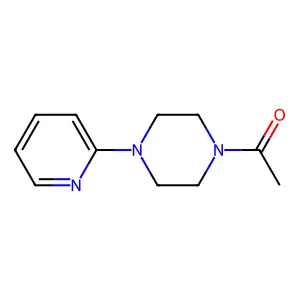 1-[4-(Pyridin-2-yl)piperazin-1-yl]ethan-1-one structure