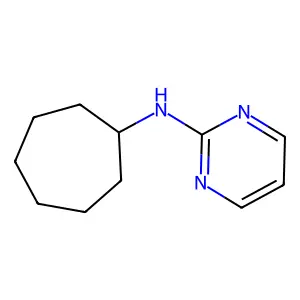N-cycloheptylpyrimidin-2-amine structure