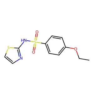 4-ethoxy-N-(1,3-thiazol-2-yl)benzenesulfonamide structure