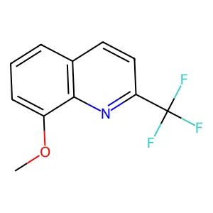 8-Methoxy-2-(trifluoromethyl)quinoline structure