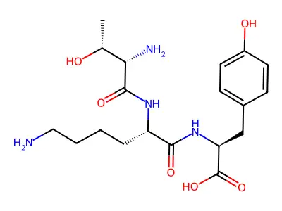 Threonyl-lysyl-proline structure