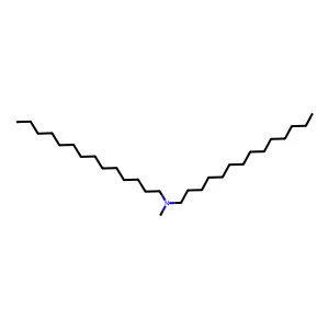甲基二肉豆蔻胺 structure