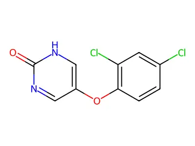 5-(2,4-dichlorophenoxy)pyrimidin-2(1H)-one structure