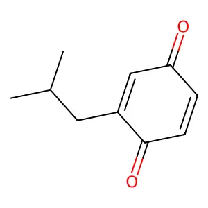 2-Isobutyl-p-benzoquinone structure