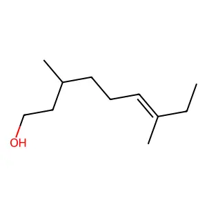 3,7-Dimethylnon-6-en-1-ol structure