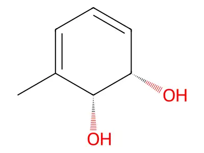 3-甲基环己-3,5-二烯-1,2-二醇 structure