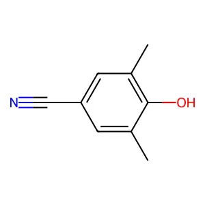 3,5-二甲基-4-羟基苯甲腈 structure