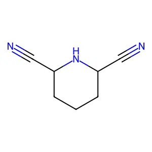 Piperidine-2,6-dicarbonitrile structure