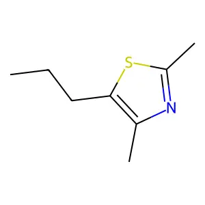 2,4-Dimethyl-5-propylthiazole structure