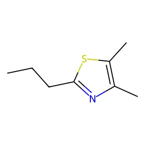 4,5-Dimethyl-2-propylthiazole structure