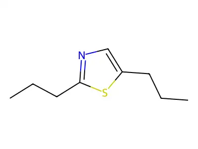 2,5-Dipropylthiazole structure