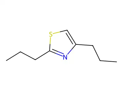 2,4-Dipropylthiazole structure
