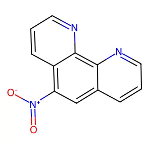 5-Nitro-1,10-phenanthroline structure