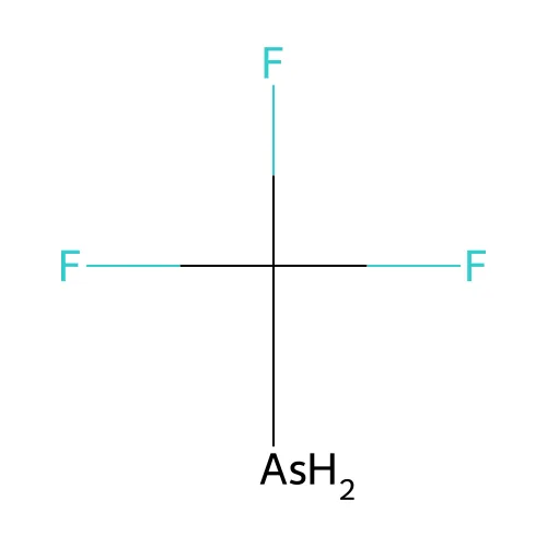 三氟甲基砷烷 structure