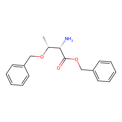 H-Thr(Bzl)-OBzl structure