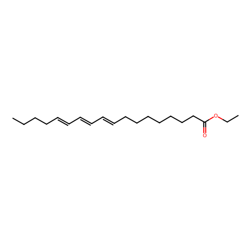 Ethyl beta-eleostearate structure
