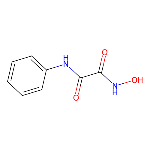 N'-hydroxy-N-phenyloxamide structure