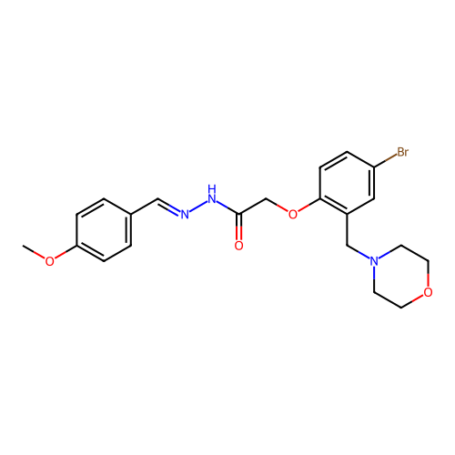 C21H24BrN3O4 structure