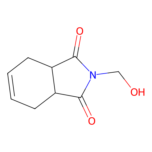 3a,4,7,7a-Tetrahydro-2-(hydroxymethyl)-1H-isoindole-1,3(2H)-dione structure