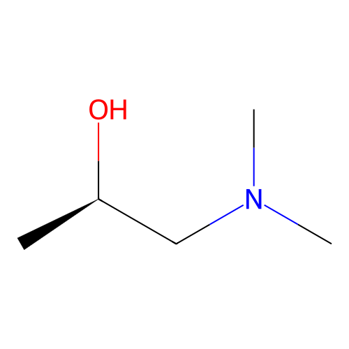 Dimepranol, (R)- structure