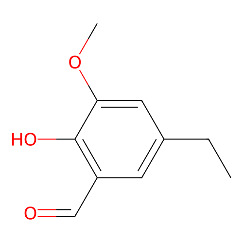 5-Ethyl-2-hydroxy-3-methoxybenzaldehyde structure