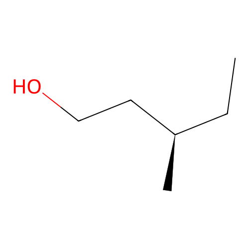 (r)-3-Methyl-pentan-1-ol structure
