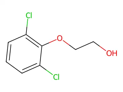2-(2,6-Dichlorophenoxy)ethanol structure
