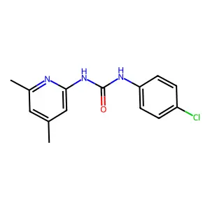 1-(4-Chlorophenyl)-3-(4,6-dimethylpyridin-2-yl)urea structure