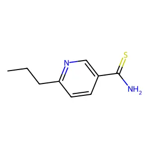 6-Propyl-thionicotinamide structure