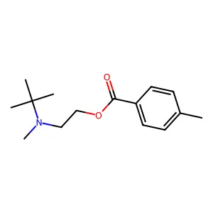 2-[Tert-butyl(methyl)amino]ethyl 4-methylbenzoate structure