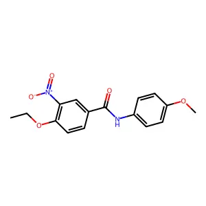 4-ethoxy-N-(4-methoxyphenyl)-3-nitrobenzamide structure