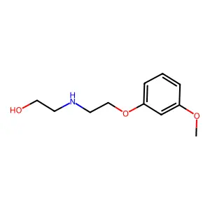 2-[2-(3-Methoxyphenoxy)ethylamino]ethanol structure